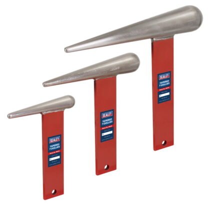 Sealey Tapered T- Dollies for Sheet Metal Forming (5054630472435) MW14