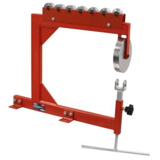 Sealey Small English Wheel for Sheet Metal Shaping/Forming & Car Body Repair (5054630472046) MW21