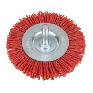 Sealey 75mm Nylon Filament Circular Brush with 6mm Shaft (5054630452031) NFBC75