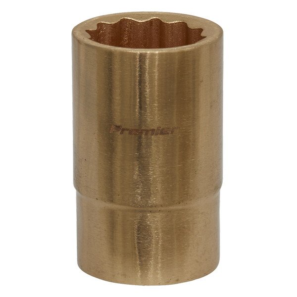 Sealey Premier Non- Sparking Socket 1/2IN Sq Drive 18mm (5054511752649) NS051