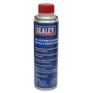 Sealey Petrol & Diesel Engine Oil System Cleaner 300ml (5054511474060) OSCL300