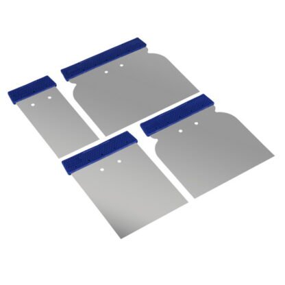 Sealey Body Filler Applicator Set 4pc (5054511790498) PA02