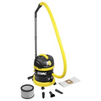 Sealey BuilderVac® Wet & Dry Vacuum Cleaner 15L Stainless Steel Drum M Class Filtration 110V (5054630454981) PC150BV110V