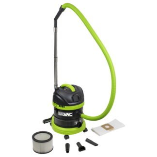 Sealey BuilderVac® 15L M Class Vacuum Cleaner Wet & Dry with Stainless Steel Drum 1400W/230V (5054630455186) PC150BV