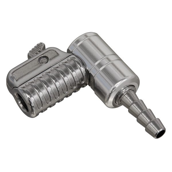 Sealey PCL 90° Angled Swivel Tyre Inflator Clip- On Connector 6mm Bore (5054511778359) PCL6AT
