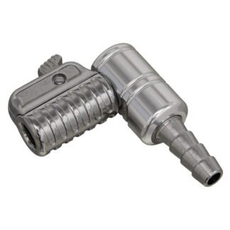 Sealey PCL 90° Angled Swivel Tyre Inflator Clip- On Connector 8mm Bore (5054511778694) PCL8A