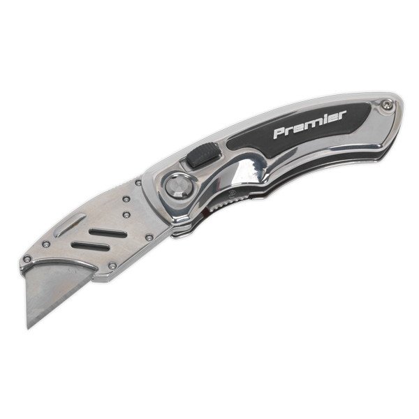 Sealey Premier Locking Pocket Knife with Quick Change Blade (5051747692978) PK23