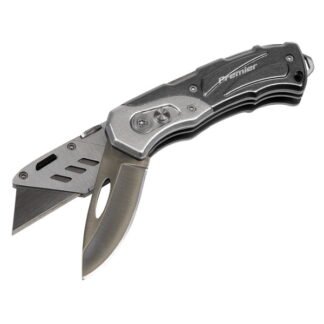 Sealey Premier Locking Pocket Knife Twin- Blade (5054511778229) PK37