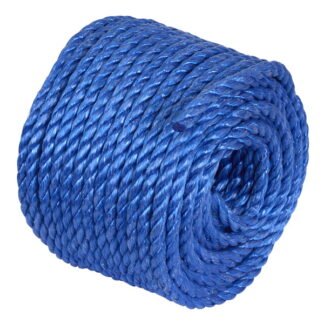 Sealey 8mm x 30m Polypropylene Split Film Twisted Rope, Blue (5054630496165) PR830