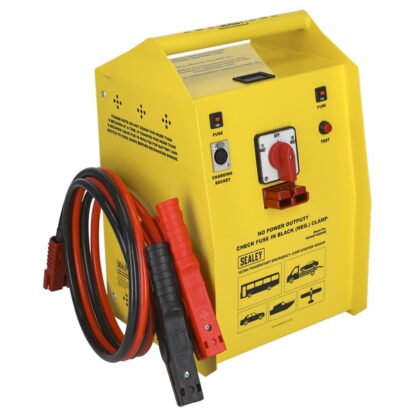 Sealey 12/24V Emergency Heavy- Duty Jump Starter 1000hp Start (5051747937826) PSTART1000HD