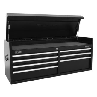 Sealey Premier™ Heavy- Duty Extra- Wide Topchest 7 Drawer 1415mm - Black (5054511909067) PTB141507