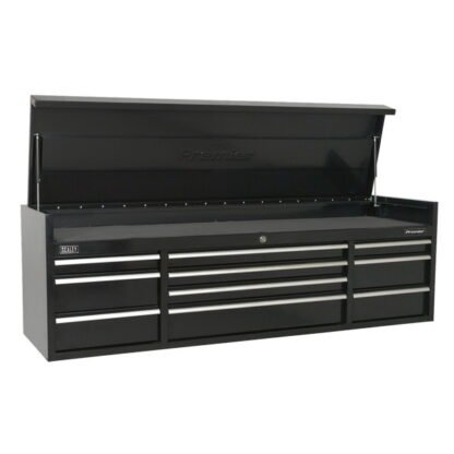 Sealey Premier™ Heavy- Duty Extra- Wide Topchest 10 Drawer 1830mm - Black (5051747959354) PTB181510
