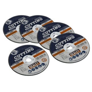 Sealey 75 x 2mm Cutting Disc 10mm Bore - Pack of 5 (5024209549172) PTC/3C5