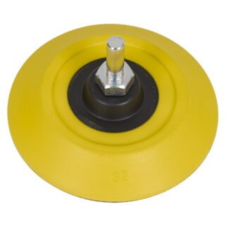Sealey 75mm Hook- and- Loop Backing Pad on 6mm Shaft (5054630384295) PTC75HLM