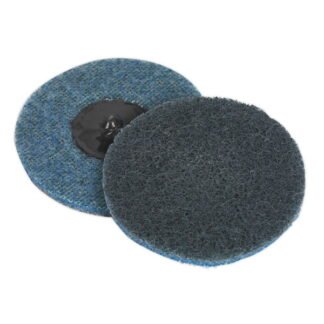 Sealey Quick Change Preparation Pad 75mm, Fine - Pack of 10 (5051747650299) PTCQC75F