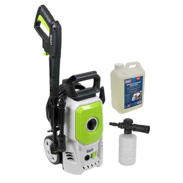 Sealey Pressure Washer with Snow Foam 100bar 390L/hr (5054630296321) PW1610COMBO