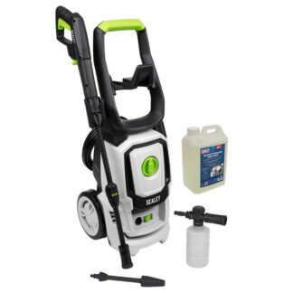 Sealey Pressure Washer with Snow Foam 130bar 420L/hr (5054630296338) PW1860COMBO