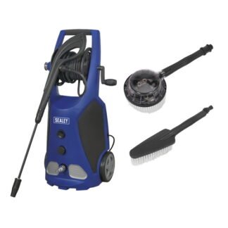 Sealey Professional Pressure Washer with Accessories 140bar (5054630329418) PW3500COMBO