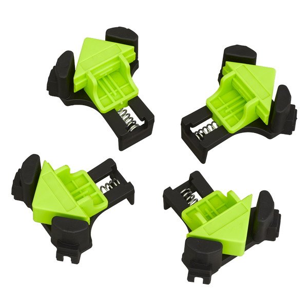 Sealey Mitre Wood Corner Clamp Set 4pc (5054630219313) QBC04