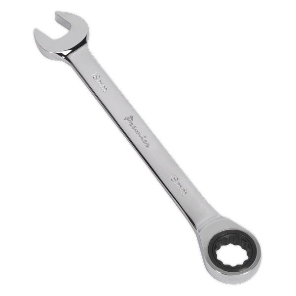 Sealey Premier Combination Ratchet Spanner 18mm (5024209038669) RCW18