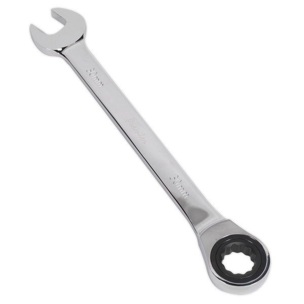 Sealey Premier Combination Ratchet Spanner 30mm (5024209952972) RCW30