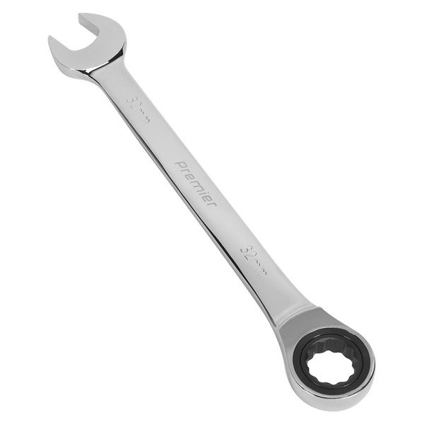 Sealey Premier Combination Ratchet Spanner 32mm (5024209952989) RCW32