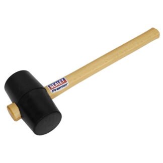 Sealey Premier Rubber Mallet 1.75lb - Black (5024209371636) RMB175