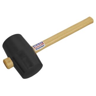 Sealey Premier Rubber Mallet 2.5lb - Black (5024209546546) RMB250