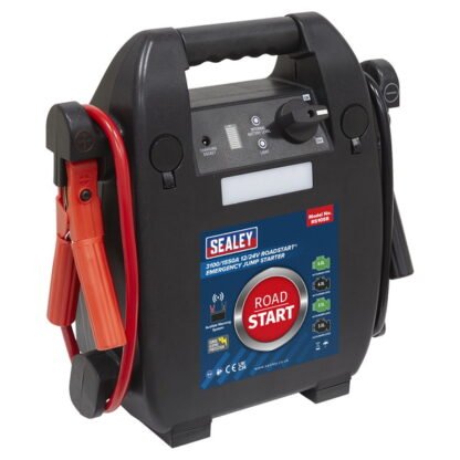 Sealey RoadStart® 12/24V Emergency 8- Cylinder Jump Starter 6L (5054630385391) RS105B