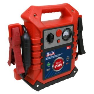 Sealey RoadStart® 12/24V Emergency Jump Starter 3000/1500 Peak Amps (5051747455658) RS125