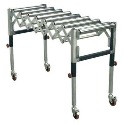 Sealey Adjustable Roller Stand 450- 1300mm 130kg Capacity (5024209843447) RS911F