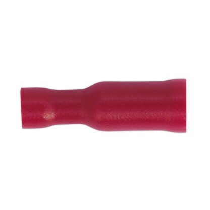 Sealey Female Socket Terminal 4mm, Red - Pack of 100 (5054511012644) RT23