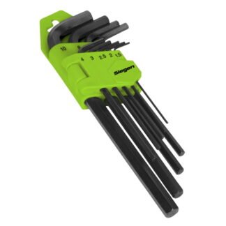 Siegen (Sealey) Siegen Long Hex Key Set 9pc (5054630292255) S01091