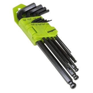 Siegen (Sealey) Siegen Imperial Long Ball- End Hex Key Set 9pc (5054630445576) S01098