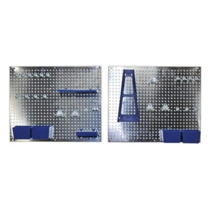 Siegen (Sealey) Siegen Wall Storage Pegboard Set 34pc (5054511043464) S01102