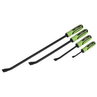 Siegen (Sealey) Siegen Heavy- Duty Angled Pry Bar Set with Hammer Cap 4pc (5054630433160) S01138
