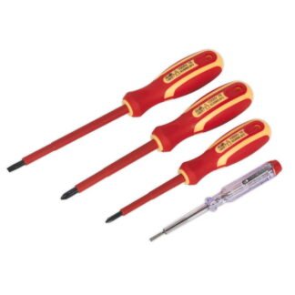Siegen (Sealey) Siegen Electrician s Screwdriver Set 4pc - VDE Approved (5054511234091) S01155
