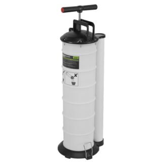 Siegen (Sealey) Manual Vacuum Oil & Fluid Extractor Pump 6.5L (5054511242751) S01169