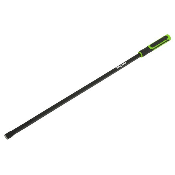 Siegen (Sealey) Siegen Heavy- Duty Straight Pry Bar with Hammer Cap 900mm (5054630326714) S01191