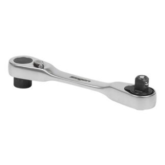 Siegen (Sealey) Siegen Micro Ratchet Bit Driver & Wrench 1/4IN Hex x 1/4IN Sq Drive (5054630230530) S01251