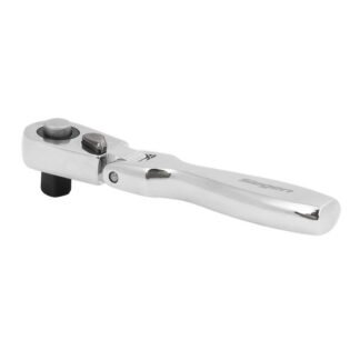 Siegen (Sealey) Siegen Micro Flexi- Head Ratchet Wrench 1/4IN Sq Drive (5054630230547) S01254