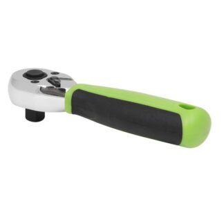 Siegen (Sealey) Siegen Stubby Ratchet Wrench with Flip Reverse 3/8IN Sq Drive (5054630228933) S01259