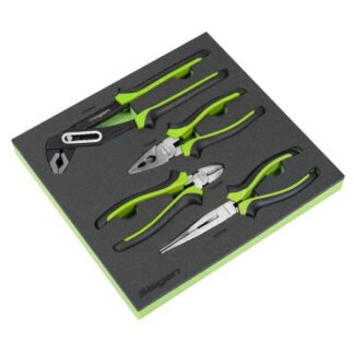 Siegen (Sealey) Siegen Comfort Grip Pliers Set 4pc (5054630588228) S01298