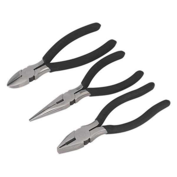 Siegen (Sealey) Siegen Pliers Set 3pc (5024209687263) S0447