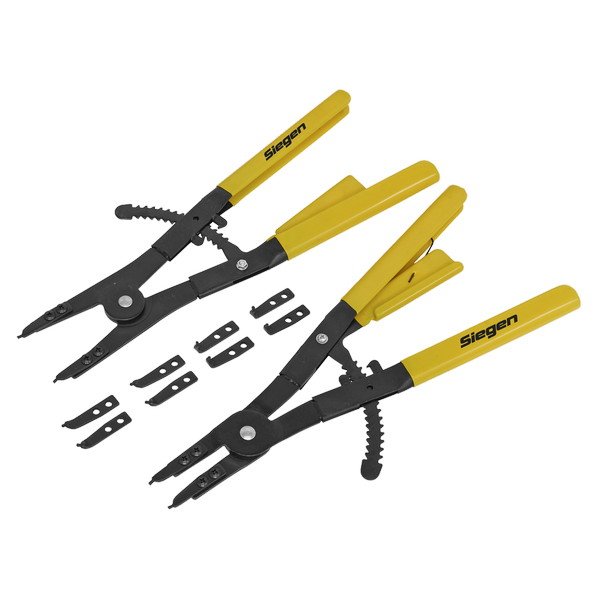 Siegen (Sealey) Siegen Internal/External Circlip Pliers Set 400mm (5024209803014) S0554