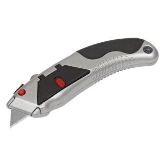 Siegen (Sealey) Siegen Retractable Auto- Load Utility Knife (5054511668636) S0555