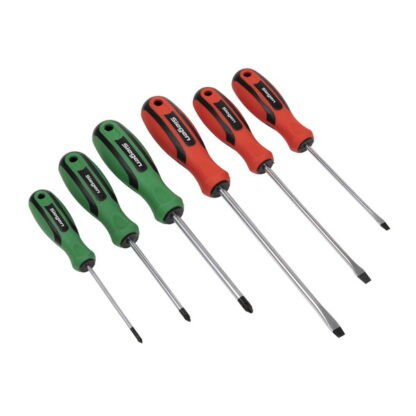 Siegen (Sealey) Siegen Soft Grip Screwdriver Set 6pc (5054511792799) S0615