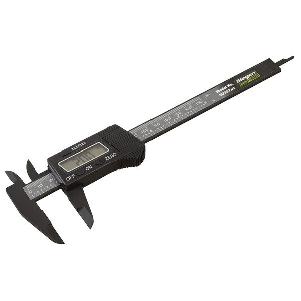 Siegen (Sealey) Siegen Digital Electronic Vernier Caliper 0- 150mm(0- 6IN ) (5024209906623) S0707