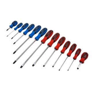 Siegen (Sealey) Siegen Hammer- Thru Screwdriver Set 13pc (5054511793079) S0754