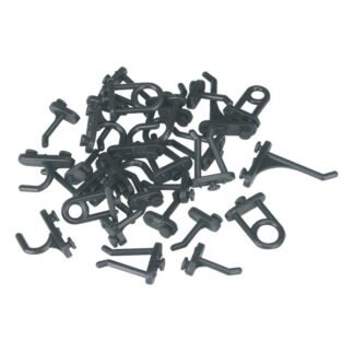 Siegen (Sealey) Hook Assortment for Composite Pegboard 30pc (5054630440953) S0766